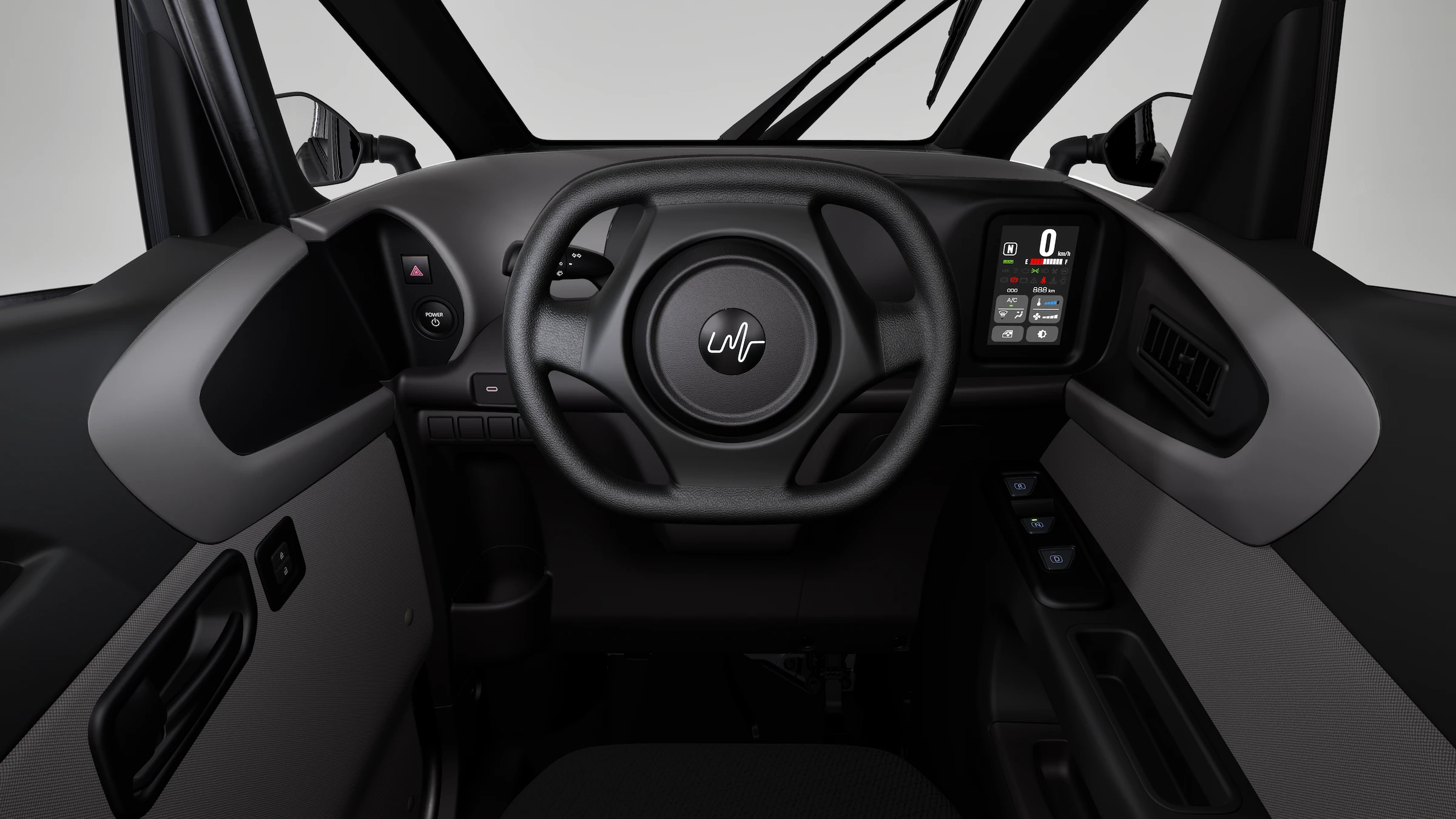 Lean3の運転席